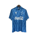 Camisa Cruzeiro Titular 93/94 - Versão Retrô Coca-Cola Azul