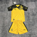 Conjunto Infantil Borussia Dortmund Titular 25/26 - Amarelo