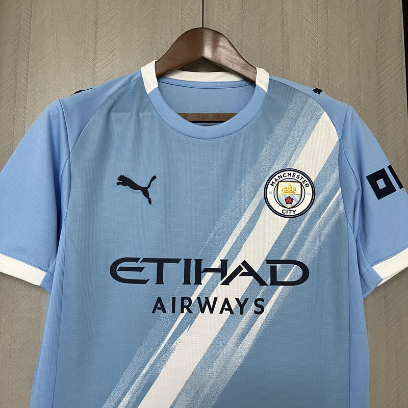 Camisa Manchester City Titular 25/26 - Azul