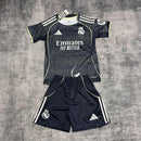 Conjunto Infantil Real Madrid Fora 25/26 - Cinza