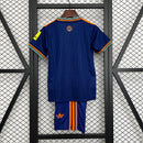 Conjunto NewCastle Away 25/26 - Azul e laranja