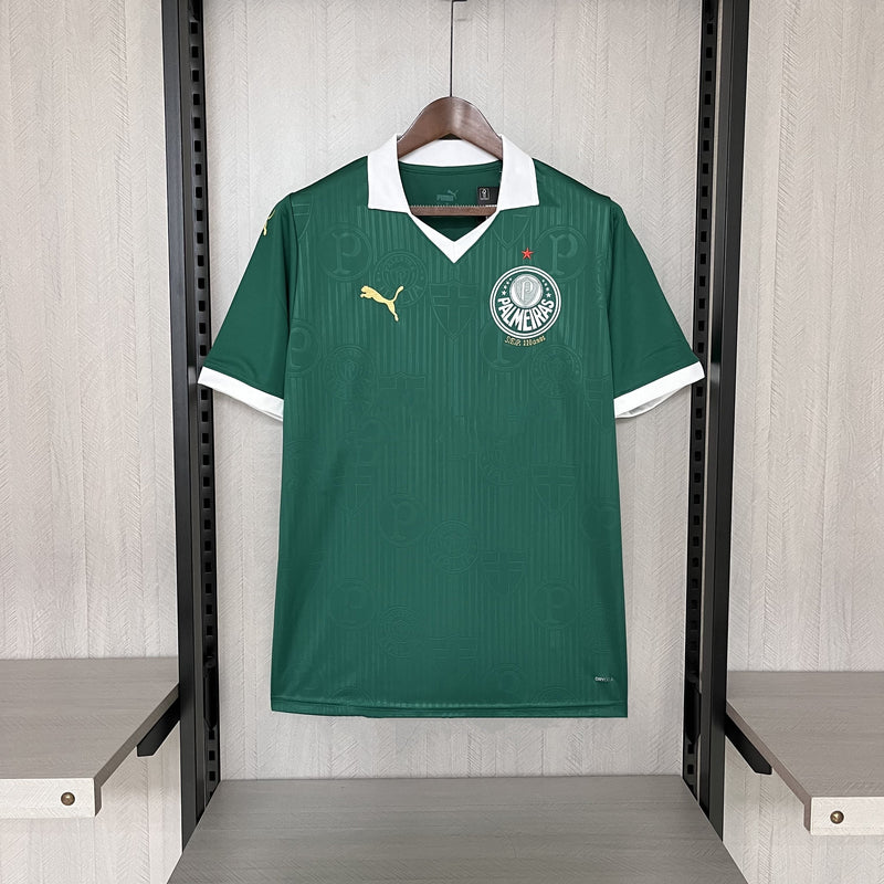 Camisa Palmeiras Titular 24/25 - Verde e Branca