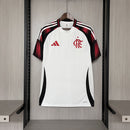 Camisa Flamengo Fora 25/26 - Branca e Vermelha
