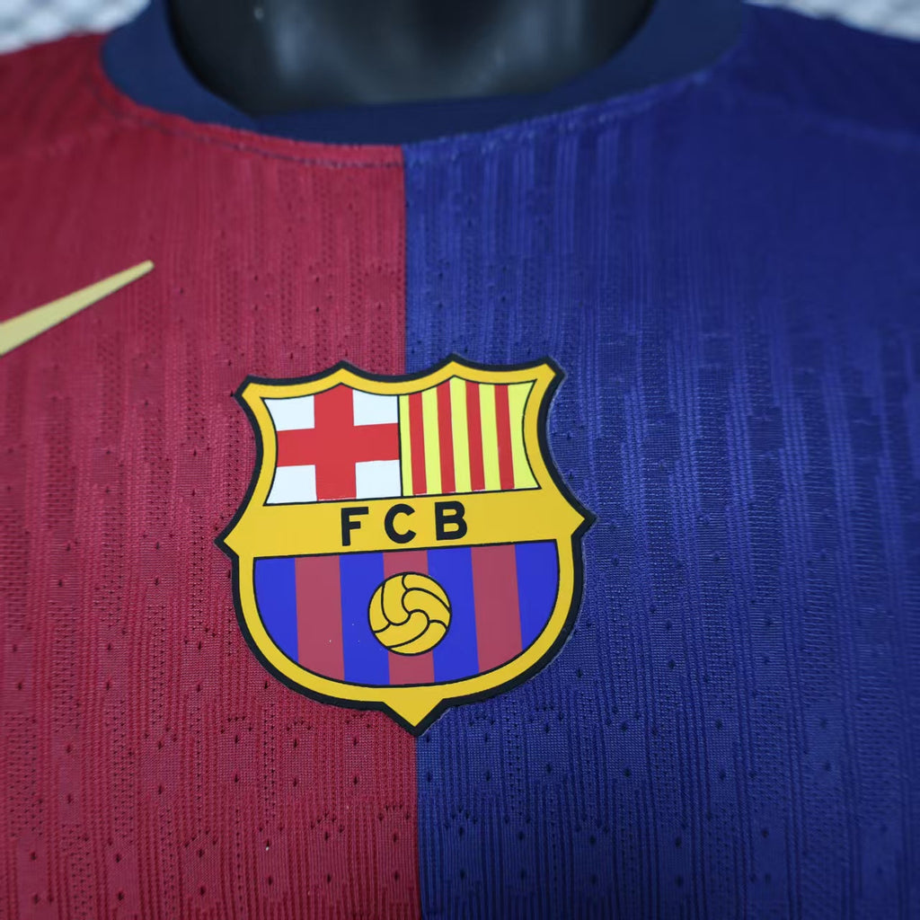 Camisa Barcelona Titular 2024/25 - Versão Jogador Travis Scott Cactus Jack