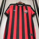 Camisa Vitória Titular 25/26 - Vermelha e Preta