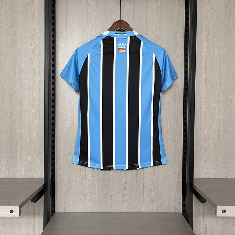 Camisa Grêmio Titular 25/26 - Versão Feminina Baby Look