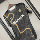 Camisa Chelsea Away 25/26 - Preta e amarela