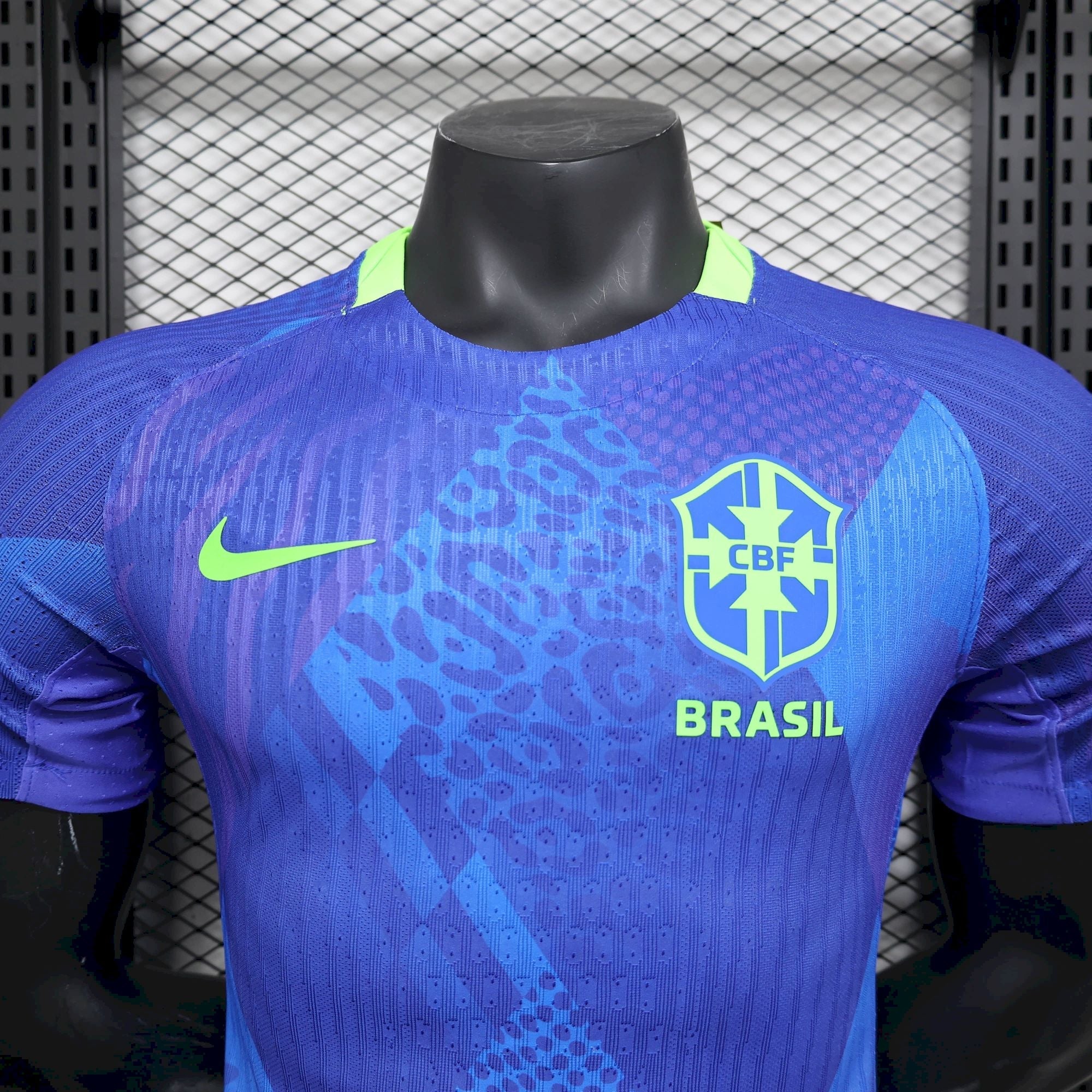Camisa Brasil Fora 2025/26 - Versão Jogador Azul