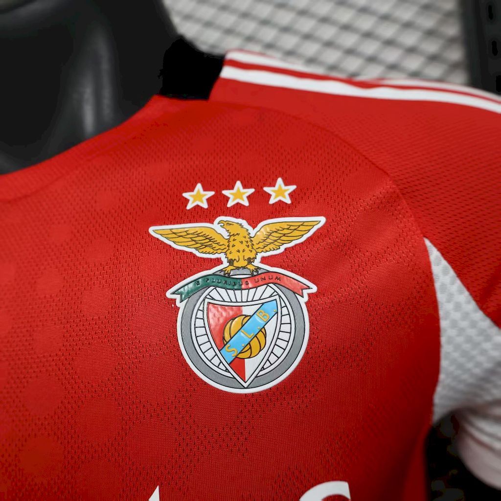 Camisa Benfica Titular 2025/26 - Versão Jogador Vermelha