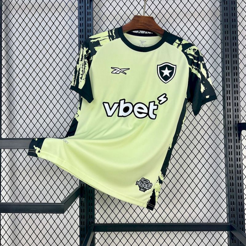 Camisa Botafogo Pré-Jogo 25/26 - Verde e Preto