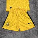 Conjunto Infantil Borussia Dortmund Titular 25/26 - Amarelo
