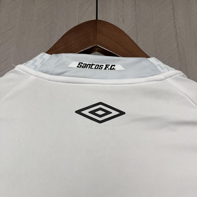 Camisa Santos Titular 25/26 - Versão Feminina Baby Look