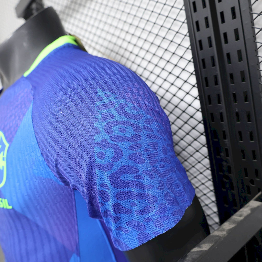 Camisa Brasil Fora 2025/26 - Versão Jogador Azul