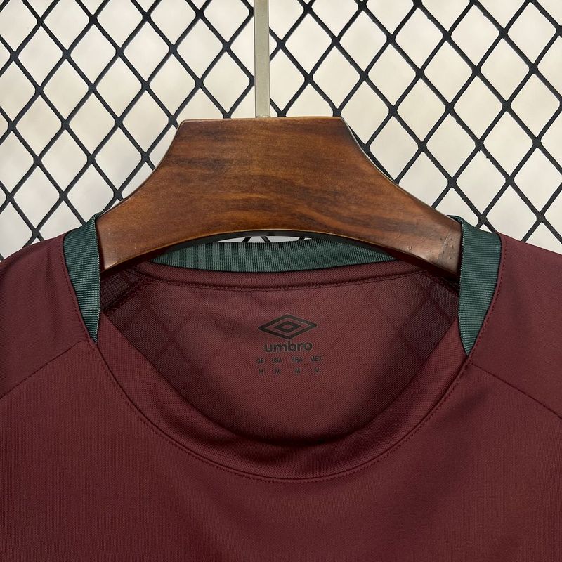 Camisa Fluminense Pré-Jogo 25/26 - Versão Torcedor