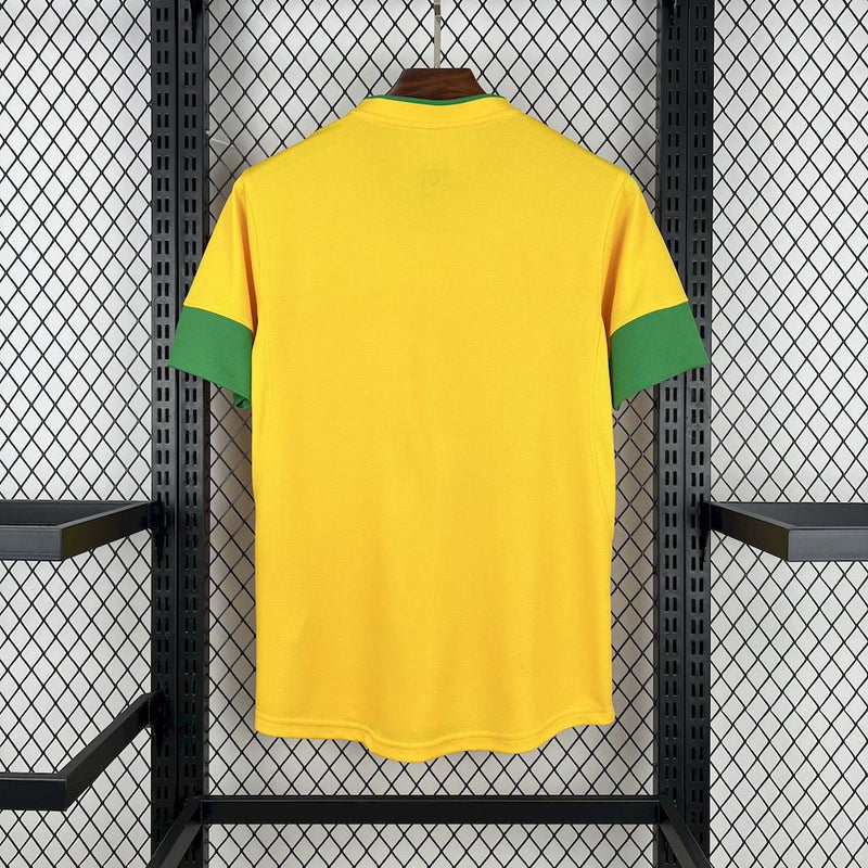 Camisa Brasil Titular 12/13 - Versão Retrô Amarela