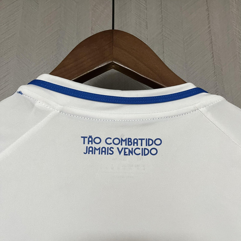 Camisa Cruzeiro Fora 25/26 - Versão Feminina Baby Look