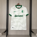 Camisa Sporting Fora 25/26 - Masculino Branco e Verde
