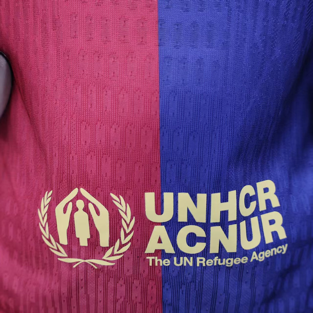 Camisa Barcelona Titular 2024/25 - Versão Jogador Travis Scott Cactus Jack