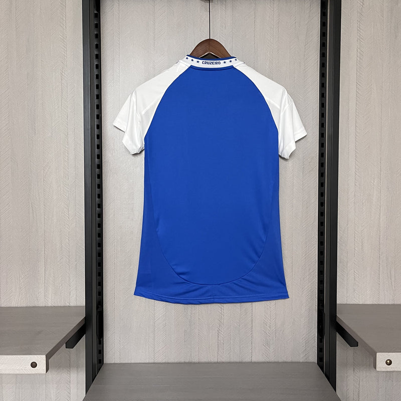 Camisa Cruzeiro Titular 25/26 - Versão Feminina Baby Look