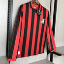 Camisa Manga Longa Milan 2024/25 - Vermelho e Preto Edição Especial