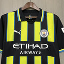 Camisa Manchester City Fora 24/25 - Preto e Verde