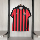 Camisa Vitória Titular 25/26 - Vermelha e Preta