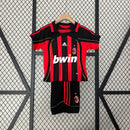 Conjunto Infantil Milan Titular 2006 - Vermelho e Preto
