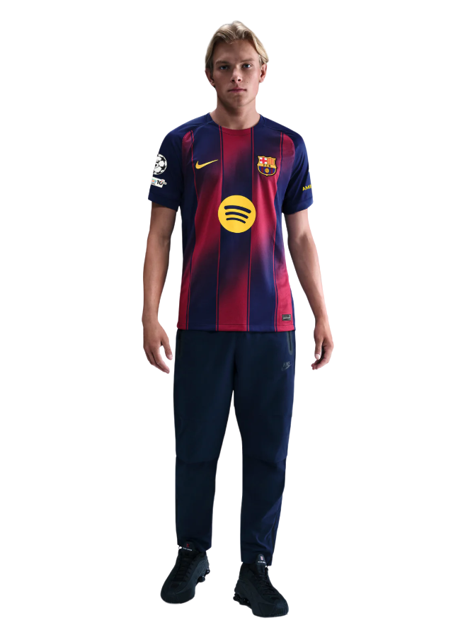 Camisa Barcelona Titular 25/26 - Vermelho e Azul