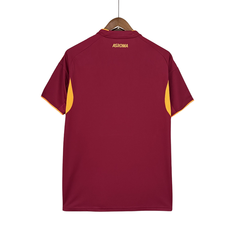 Camisa Roma Titular 25/26 - Vermelho