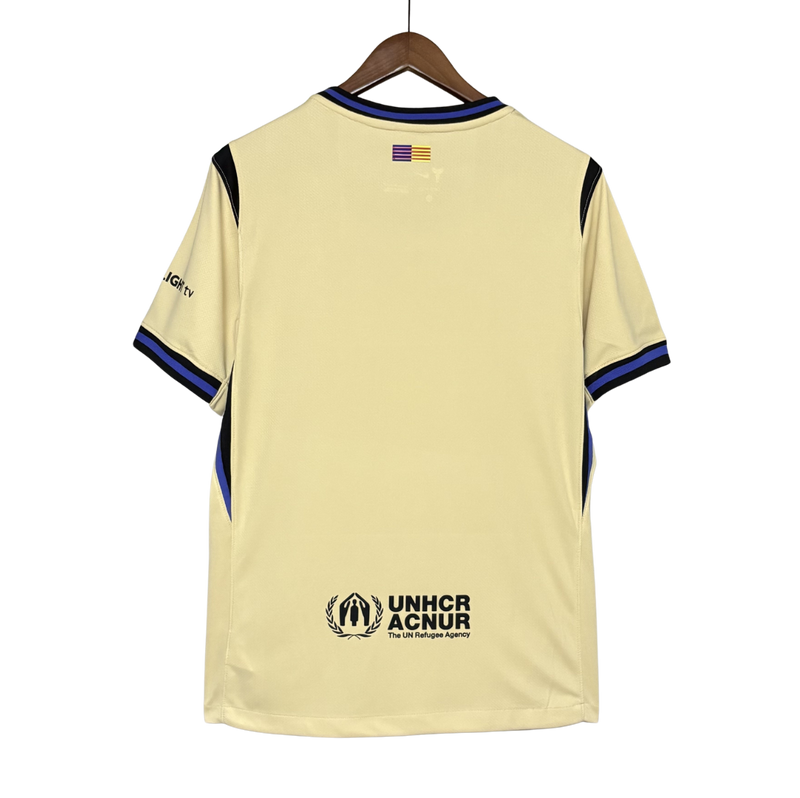 Camisa Barcelona Fora 25/26 - Bege