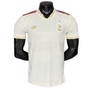 Camisa Flamengo III 2025/26 - Versão Jogador Branco e Dourado