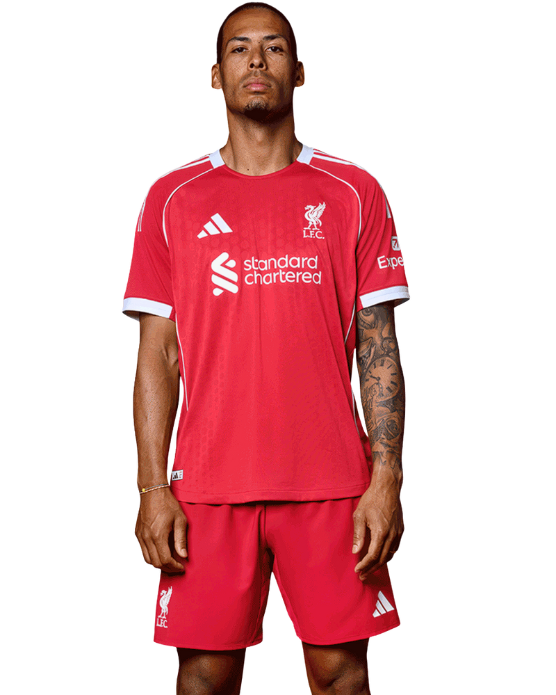 Camisa Liverpool Titular 25/26 - Vermelha