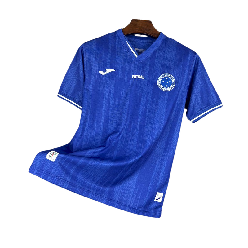 Camisa Cruzeiro Titular 25/26 - Azul Futsal Joma