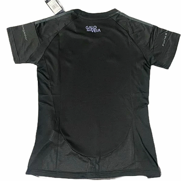Camisa do Galo All Black 25/26 - Versão Feminina Baby Look