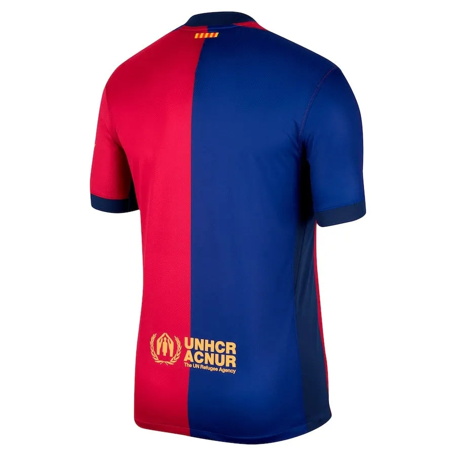 Camisa Barcelona Titular 24/25 - Azul e Vermelha
