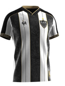 Camisa do Galo Manto da Massa 25/26 - Preto Branco e Dourado