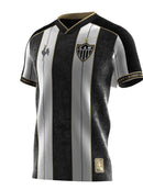 Camisa do Galo Manto da Massa 25/26 - Preto Branco e Dourado