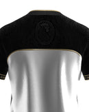Camisa do Galo Manto da Massa 25/26 - Preto Branco e Dourado