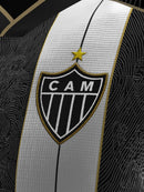 Camisa do Galo Manto da Massa 25/26 - Preto Branco e Dourado