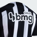 Camisa Galo titular 24/25 - Preta e branca