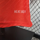 Camisa Internacional Titular 2024/25 - Versão Jogador Vermelha