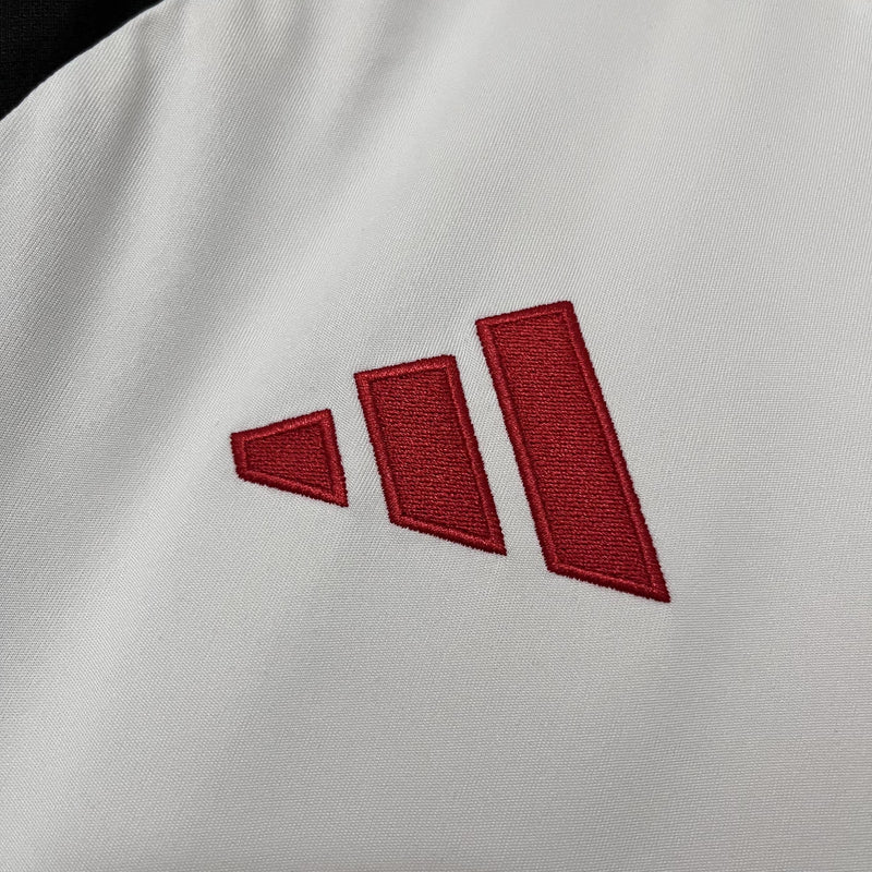 Camisa Flamengo Fora 25/26 - Branca e Vermelha