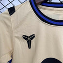 Conjunto Infantil Barcelona Fora 25/26 - Bege