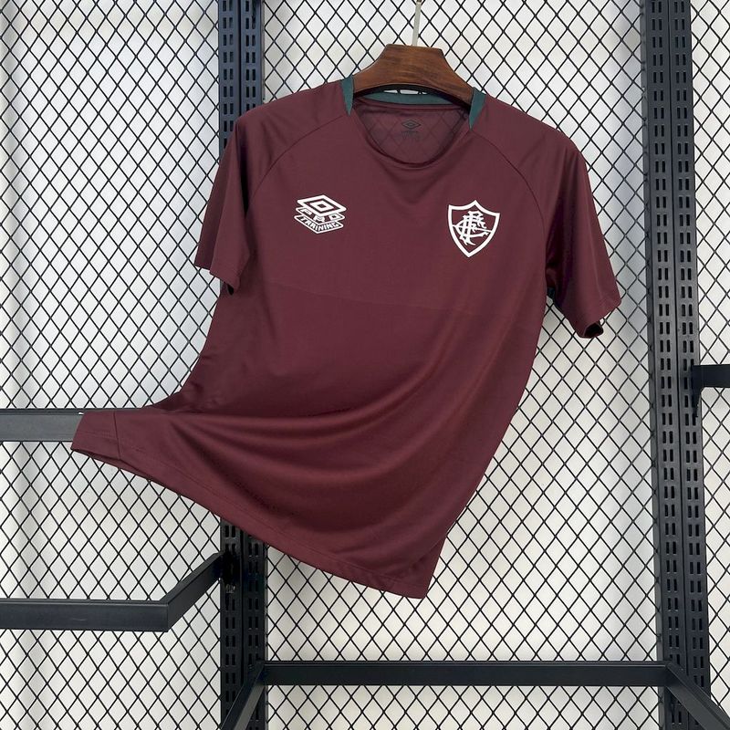 Camisa Fluminense Pré-Jogo 25/26 - Versão Torcedor