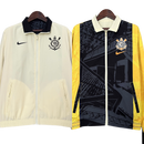 Jaqueta Corinthians Reversível 24/25 - Bege e Amarelo