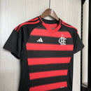 Conjunto Infantil Flamengo Titular 25/26 - Preto e Vermelho