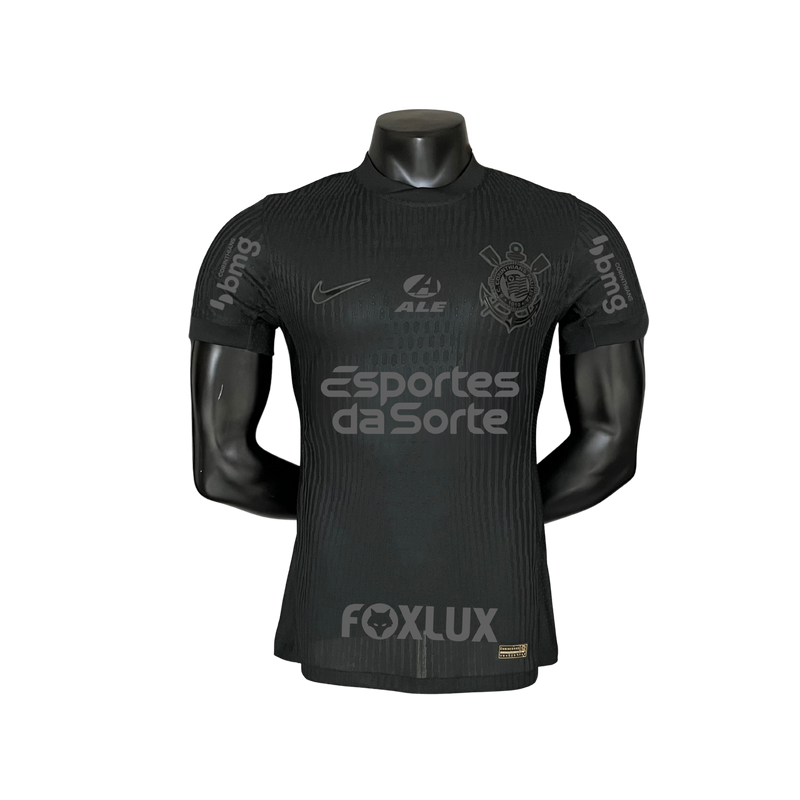 Camisa Corinthians Fora 2024/25 - Versão Jogador All Black