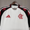 Camisa Flamengo Fora 25/26 - Branca e Vermelha