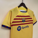 Camisa Barcelona IV 23/24 - Versão Torcedor Amarela
