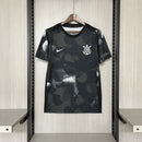 Camisa Corinthians Pré-Jogo 25/26 - Preto